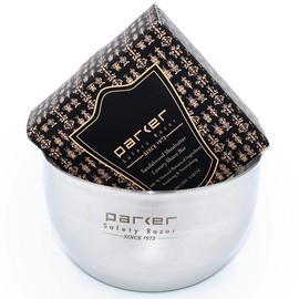 Parker Safety Razor, Deluxe Unbreakable Stainless Steel Shaving Bowl - Use with Your Favorite Shaving Soap or Cream