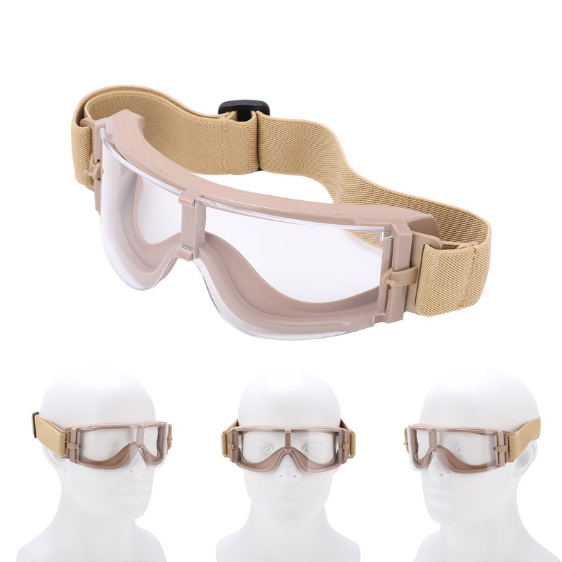Military Goggles Impact Resistant and Breathable Outdoor Protective Glasses for