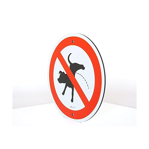 AllesKlaro® - Prohibition Sign - No Dogs Pee - 24