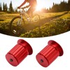 Lwuey Bicycle Pole End Plugs, Adjustable Bicycle Extension Plugs, Handlebar