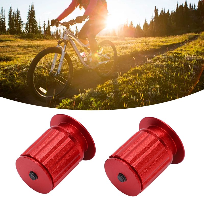 Lwuey Bicycle Pole End Plugs, Adjustable Bicycle Extension Plugs, Handlebar