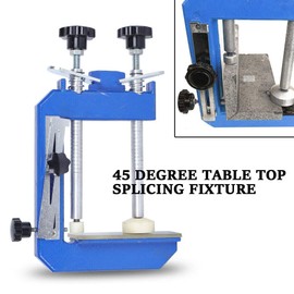 45°Miter Clamp, Countertop Seam Splicing Fixture Granite Marble Stone Glue Install Tools for Degree Miter Clamp Stone Mitre Clamp 32x20cm