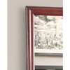 HomeStock Natural Beauty Mirror, Cherry