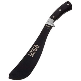 Utica USA Since 1910 – Stealth I, Machete and has Micarta Handle is Made in USA. Perfect Survival Tool, Hunting, Camping or Any Outdoor Activities