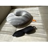 ZOLLNER Rest Set 3-Piece Neck Pillow, Sleeping Mask and Ear