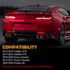 Gempro Rear Bumper Reflector Lights for 2016-2023 Chevy Camaro Led