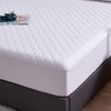 Twin Size Waterproof Mattress Protector, Quilted Cooling Fitted Bed Mattress