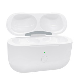 Wireless Charging Case for Air pod Pro 2 Gen Charging Case Replacement, Compatible with Air pods Pro 1st 2nd Charger Cases Support to Bluetooth Sync Pairing, Rear Button-White (No Earbuds)