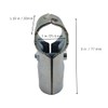 4 Pcs T Clamps Pipe Connector, End Rail T Clamp,Metal