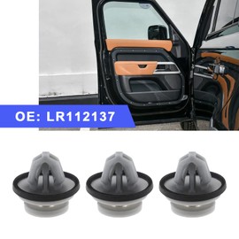 SING F LTD 20PCS Lower Door Moulding Clips LR112137 Compatible with Defender Range Rover Evoque Car Door Panel Door Trim Retainers Clips Plastic Fasteners