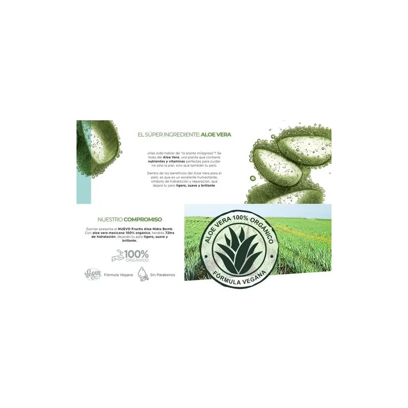 Crema Para Peinar Garnier Fructis 300mL