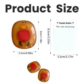 fKiZanthene Pocket Penguin Hug, Small Cute Good Luck Gifts, Excellent Gift for Weddings, Valentine's Day and birthdays