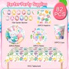 Easter Party Supplies Tableware, Serves 20 Bunny Tableware Set-Easter Plates