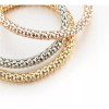 Veraly Set De 3 Pulsras Brazalet Color Plata Oro Rosado