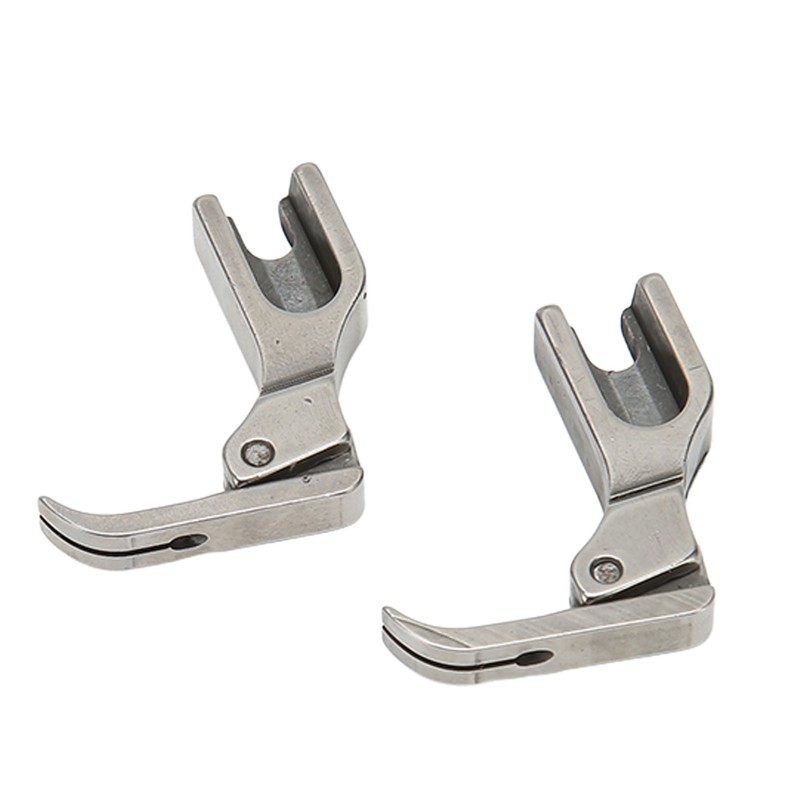 2pcs Flat Bed Sewing Machine Zipper Foot Professional Rust Prevention