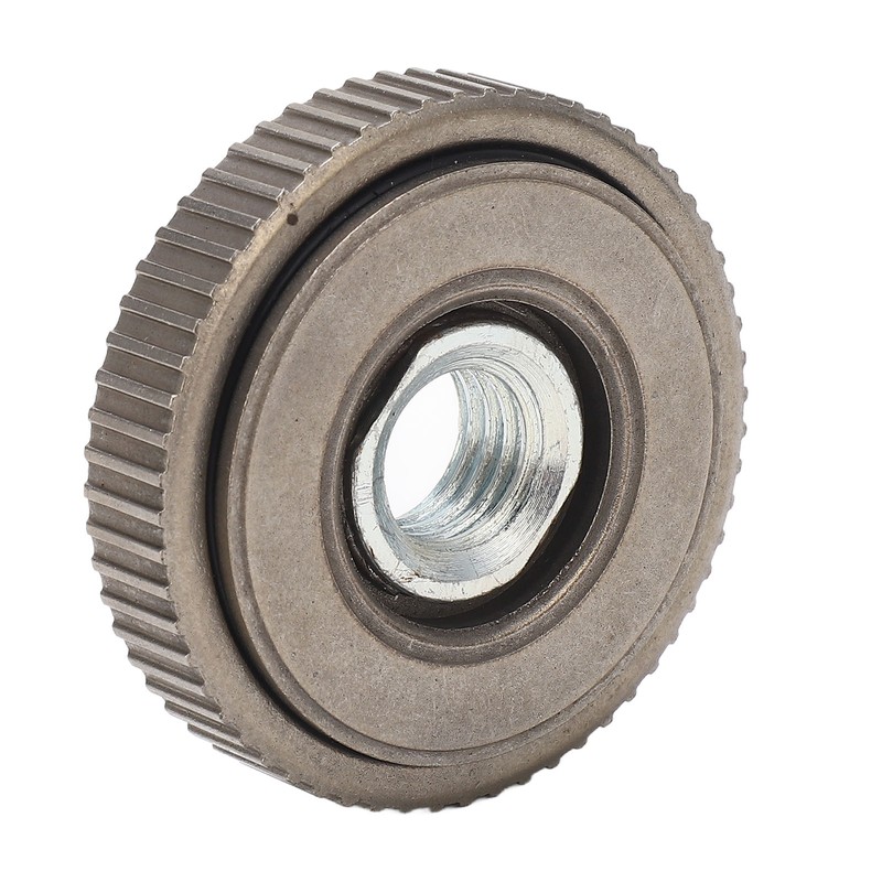 2Pcs Angle Grinder Flange Nut Self Locking M14 50mm Alloy