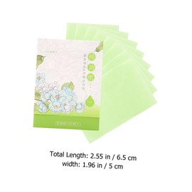 Healvian Oil Control Facial Tissue of Random Color Oil Absorbing Paper for Oily Skin for Quick Touch Ups Office Gym Blotting
