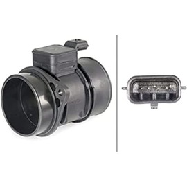 HELLA 8ET 358 095-131 Air Mass Sensor - Pipe-neck