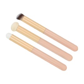 FRCOLOR 3pcs Concealer Sponge and Makeup Brush with Soft Bristles and Durable Sponge Heads for Smooth Even Foundation Application and Easy Cleaning