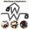 Aweohtle Angle Template, Tile Tool Template Tool Multi Protractor 12
