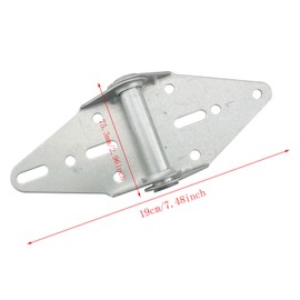DGBRSM 2PCS Garage Door Hinges Galvanized Finish Garage Door Replacement Light Commercial Garage Door Replacement