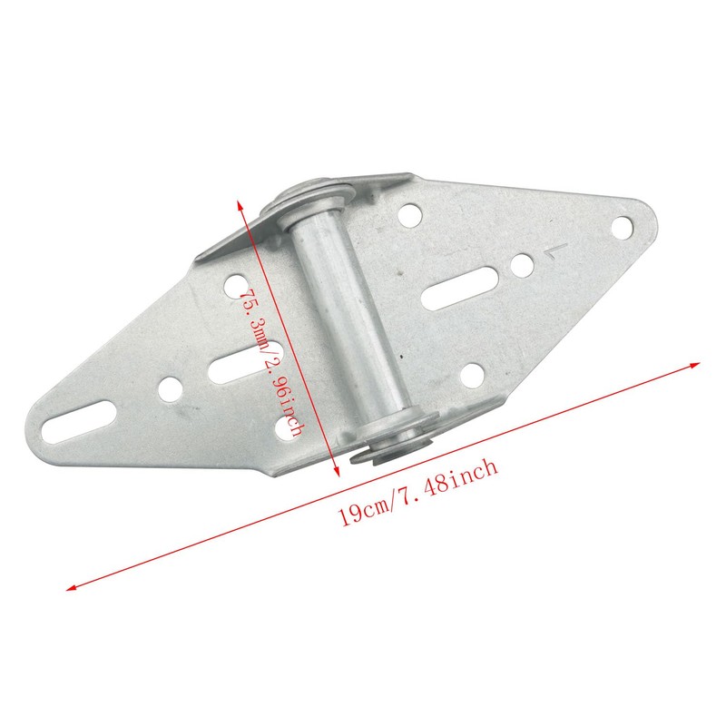DGBRSM 2PCS Garage Door Hinges Galvanized Finish Garage Door Replacement