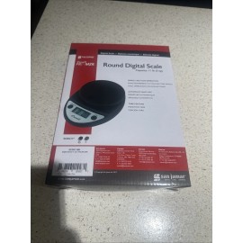 Escali Primo NSF Listed Digital Scale, 11 lb/5 kg, Black (SCDGP11BK)