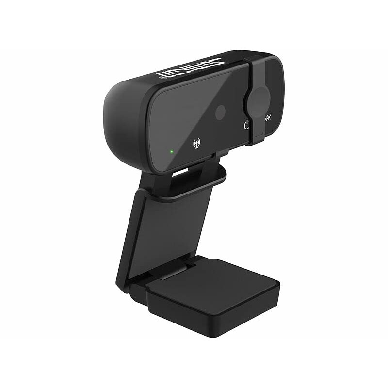 Somikon Camera Webcam: 4K USB Webcam with Lens Cover and