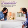 Purple Waterproof Mattress Protector, Twin