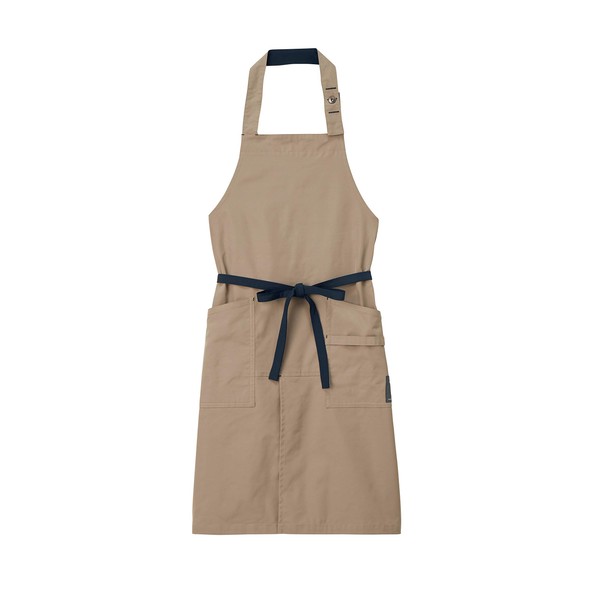 Kashi Kashima CAREAN CAE164 BRIGHT TWILL STRETCH Apron, beige