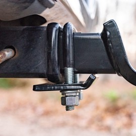 Hefty Haul Trailer Hitch Tightener for 1.25" and 2" Hitch Anti Rattle, Heavy Duty Steel, Anti Rattle Hitch Tightener 2 Inch, Trailer Hitch Accessories, Hitch Clamp, Tow Hitch Stabilizer, 2 Pack