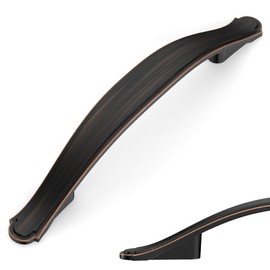 Asidrama 10 Pack 3.75 Inch(96mm) Oil Rubbed Bronze Kitchen Cabinet Handles Cabinet Pulls Kitchen Cabinet Hardware for Cupboard Drawer Pulls