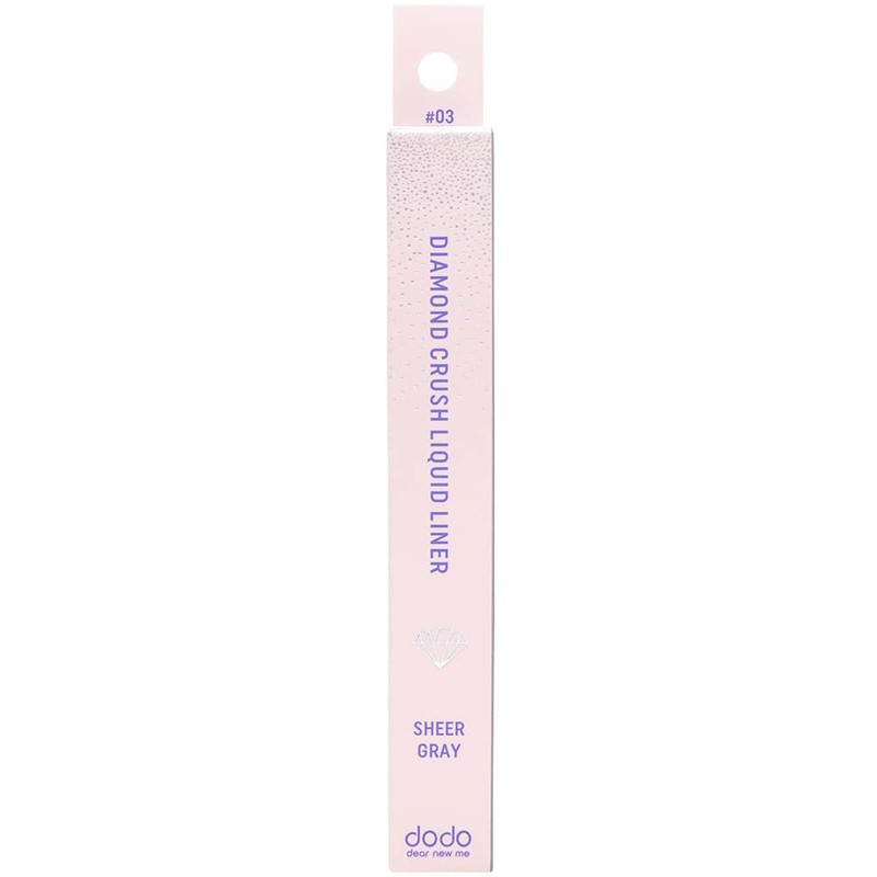 Dodo Diamond Crush Liquid Liner #03 Sheer Gray (1 piece)
