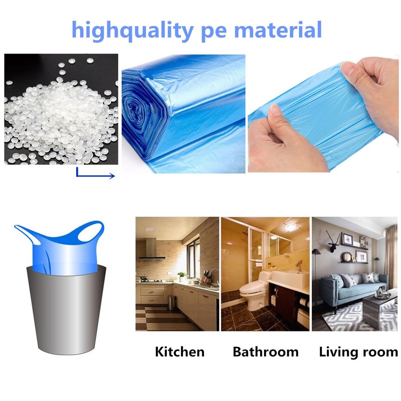 Jiejia 100 x 20 Litre Bin Liners with Handles