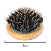 Sanby Industries C-481 Cushion Brush, C Series, Natural Wood, Boar