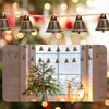 Christmas Bells Decorations Rustic Bells Christmas Garland Banner for Christmas