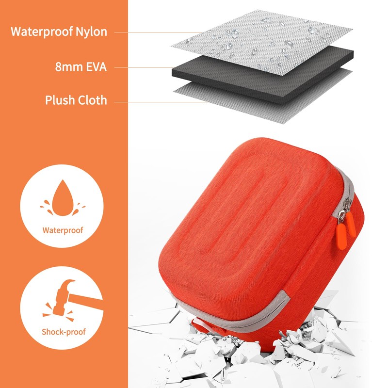 Travel Case Compatible with Yoto Player (3rd Gen.), Protective Hard