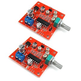 HiLetgo 2pcs PT2399 Microphone Reverberation Reverb Amplifier Plate AMP Board