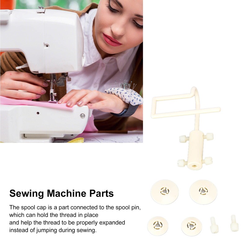 Sewing Machine External Spool Set Portable Multifunctional Sewing Machine Mini