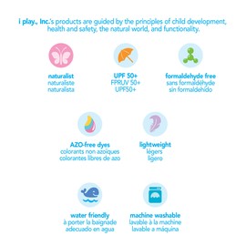 i play. by green sprouts Baby Bucket Sun Protection Hat