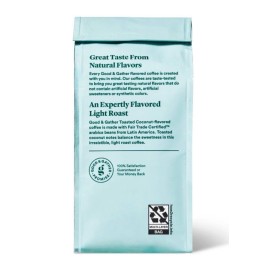 GOOD & GATHER TOASTED COCONUT GROUND COFFEE 12-OZ BAG