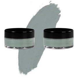 7V HOME BEAUTY Grey Eyeshadow Cream, Blendable Smooth 2pcs Matte Grey Creamy Eyeshadow