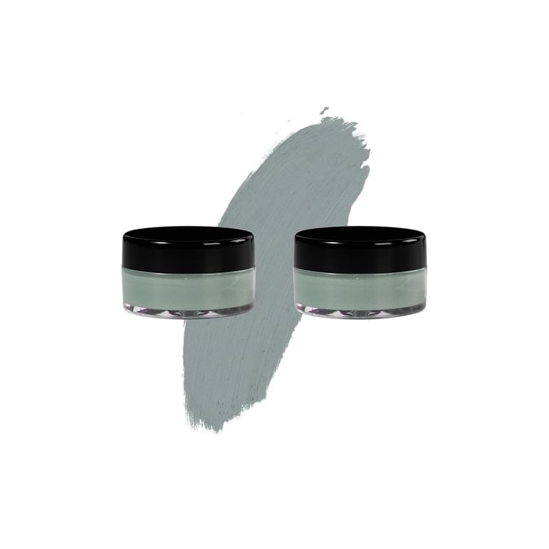 7V HOME BEAUTY Grey Eyeshadow Cream, Blendable Smooth 2pcs Matte