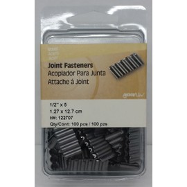 The Hillman Group122707 Bright Joint Fasteners 1/2"