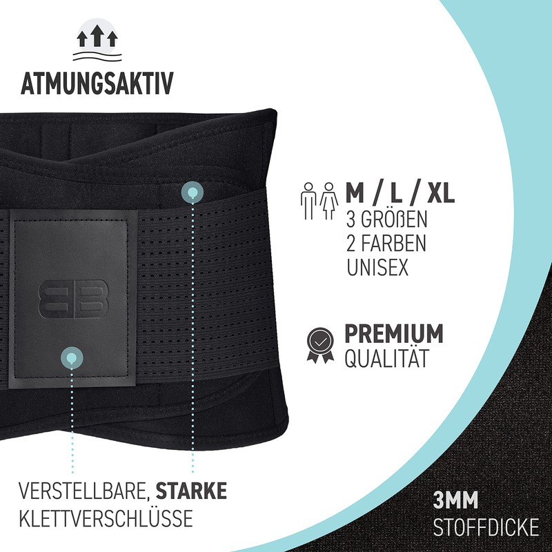 BACK BODYGUARD Back Strap - Innovative Lumbar Support - Back