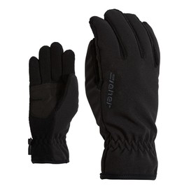 Ziener Children's Limport Junior Gloves, Multi-sport Functional / Outdoor Gloves | Windproof, Breathable, black, 3.5