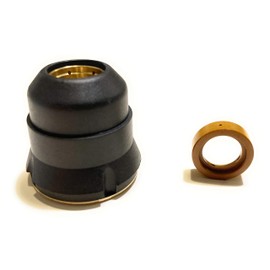 Theia Plasma | Retaining cap 56811 56255 with swirl ring 2pk compatible for Harbor Freight Titanium 45 Plasma cutter 56576 PE0101 PE101