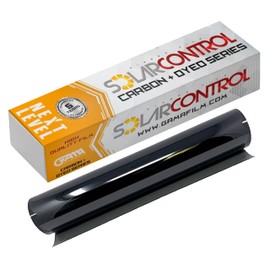 SOLARCONTROL Window Tint Car Film 2PLY 100% UV Rejection 40' X 100FT Dyed Shade Roll Universal Fit Privacy Sun Block and Scratch Resistant (20% Dark Shade)