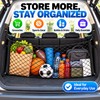 Car Trunk Cargo Net Organizer for Groceries & Luggage –
