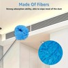 Extendable Microfiber Ceiling Fan Duster - Long Handle, Dust-Locking, Reusable